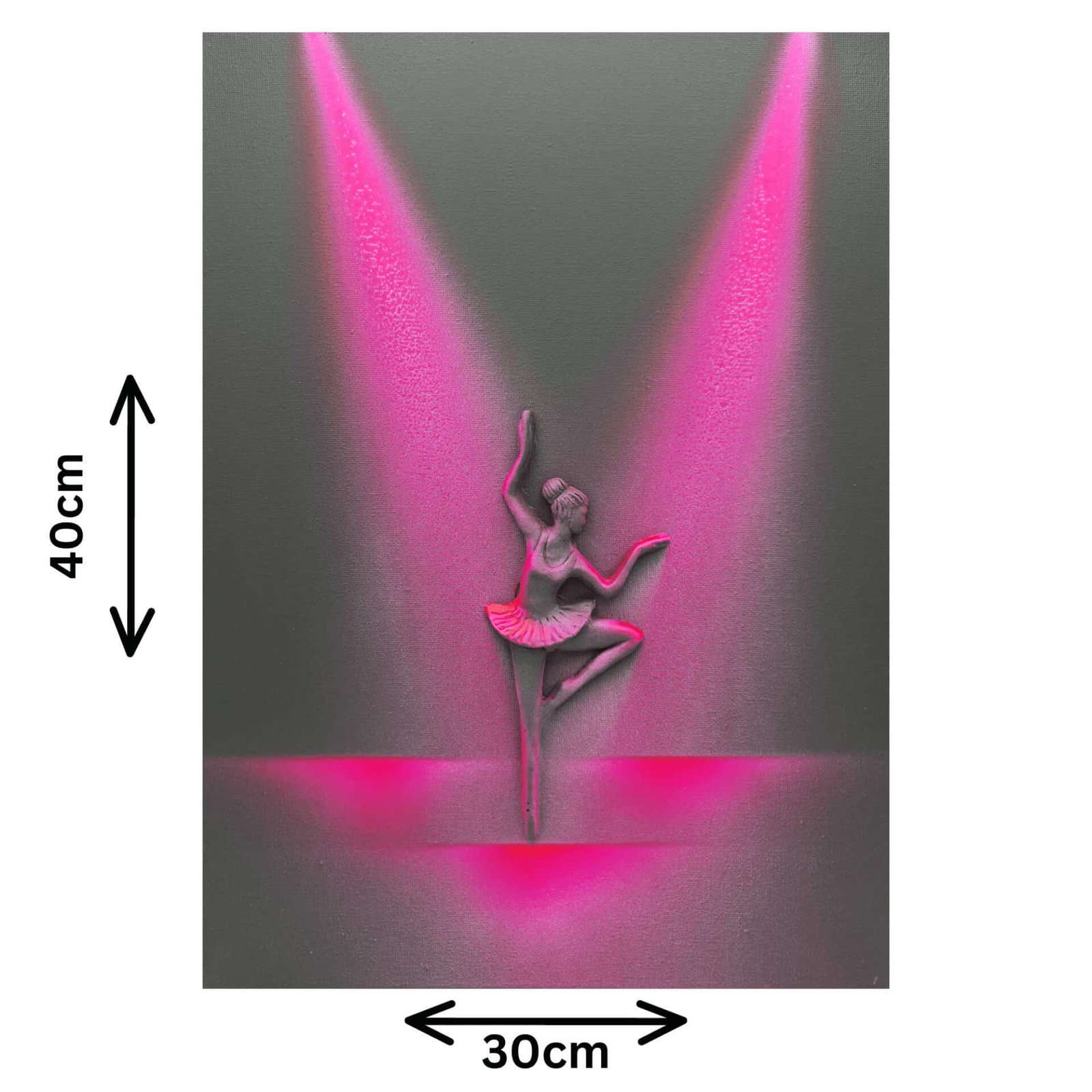 Explore unique canvas art featuring a ballerina's dance, adding elegance to home design—a captivating blend of grace and uniqueness.